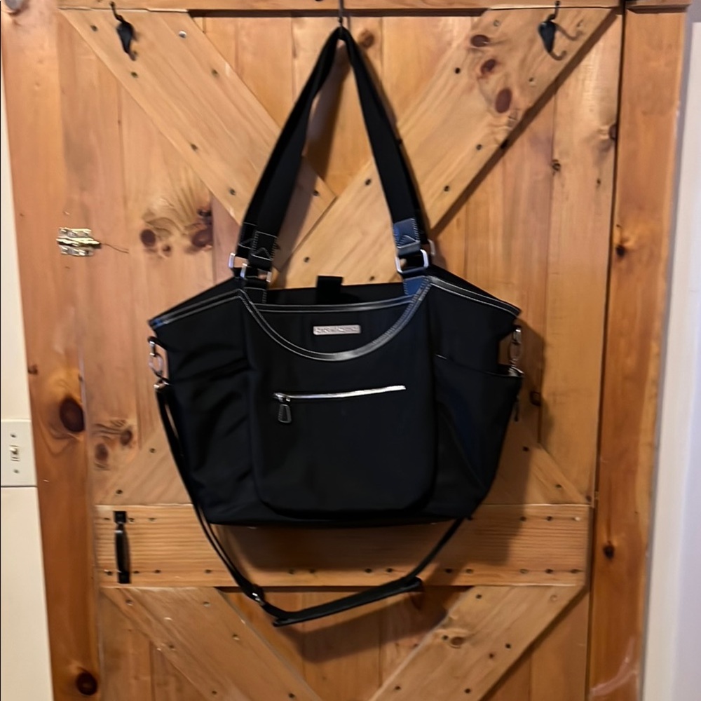 Black Clark&Mayfield Laptop Tote Bag